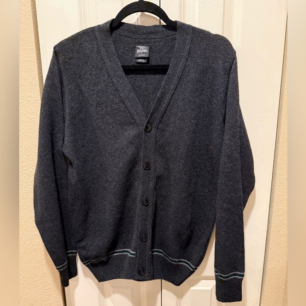 Harry Potter Slytherin Cardigan Sweater